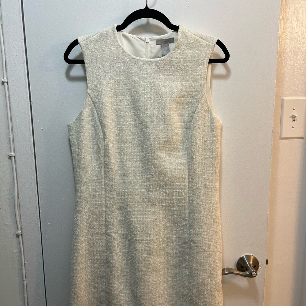 H&M Cream Sleeveless Dress